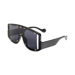 Lentes de Sol Borealis Negro Modernos Vanguardistas - UV400 Dama - PANDAS® Lentes de Sol Polarizados y Accesorios para Mujer y Hombre