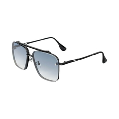 Lentes de Sol Cobalto Azul Modernos Versátiles - UV400 Caballero - PANDAS® Lentes de Sol para Mujer y Hombre Polarizados de Madera y Bambú