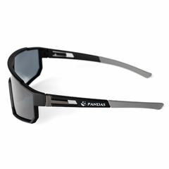 Lentes de Sol BLAST Negro Deportivos Polarizados & UV400 Unisex - PANDAS® Lentes de Sol para Mujer y Hombre Polarizados de Madera y Bambú