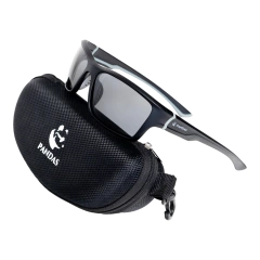 Lentes de Sol ENDURE Negro Deportivos Polarizados & UV400 Unisex