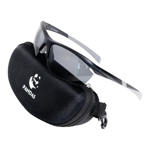 Lentes de Sol TORNADO Negro Deportivos Polarizados & UV400 Unisex