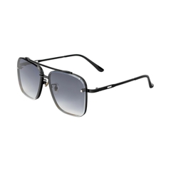 Lentes de Sol Duna Negro Modernos Versátiles - UV400 Caballero - PANDAS® Lentes de Sol para Mujer y Hombre Polarizados de Madera y Bambú