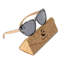 Lentes de Sol Zebra Animal Print & Patillas de Madera - Polarizados UV400 Dama - comprar en línea
