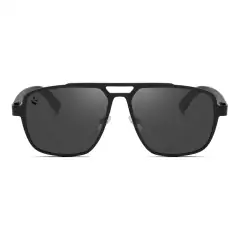 Lentes de Sol Oso Negro Oscuros & Patillas de Madera - Polarizados UV400 Caballero - tienda en línea