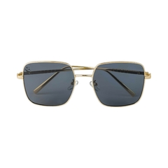 Lentes de Sol Prisma Dorado Modernos Elegantes - UV400 Unisex