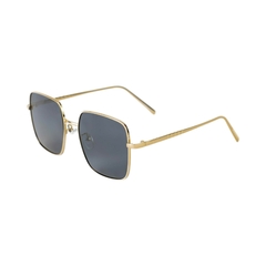 Lentes de Sol Prisma Dorado Modernos Elegantes - UV400 Unisex - PANDAS® Lentes de Sol para Mujer y Hombre Polarizados de Madera y Bambú