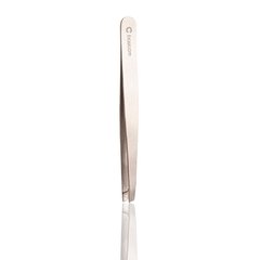 Pinza Satinada 9 cm - Punta Sesgada