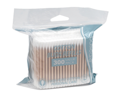 Hisopos de algodón con mango de madera (300) - comprar online