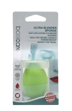 Esponja blender con base de silcona (verde lima) - comprar online