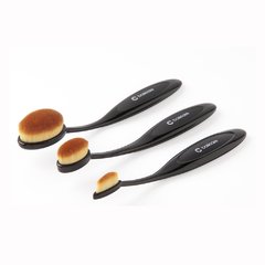 Set de 3 cepillos de fibra microsintética