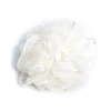 Esponja de baño de lujo con cordón (blanca)