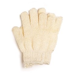 Guantes exfoliantes p. cuerpo (marfil)
