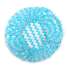 Cofia de baño EVA (ondas azules)