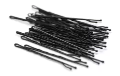 Horquillas negras medianas 6.2cm (36 u)