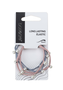Elásticos cabello con perlas (2) - comprar online