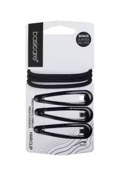 Pack 3 elásticos + 3 hebillas snap - negro - comprar online