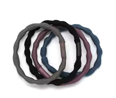 Elásticos cabello diseño festoneado (4)