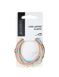 Elásticos cabello diseño retorcido - colores pasteles (6) - comprar online