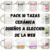 Pack 10 tazas Cerámica - Cualquier diseño de la web !