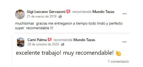 Banner de Mundo tazas