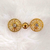 Fecho de metal com engate e strass EZ 6491 (Kit 5 Unid) - comprar online