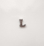 Passante de metal passador letra "L" EZ 6406 (Kit 5 Unid) - comprar online