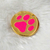 Pingente pet medalha pata de cachorro EZ 9411 (Kit 5 Unid) - Loja Solary Metais