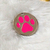 Pingente pet medalha pata de cachorro EZ 9411 (Kit 5 Unid) na internet