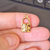 Pingente cadeado com argola EZ 4912 (Kit 5 unid)
