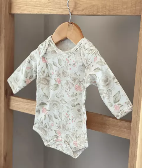 Body Americano, Algodón Pima, PILAR.