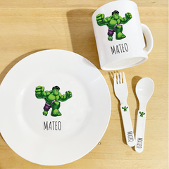 Pack almuerzo Hulk - comprar online