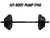 Kit Body Pump 17 Kg Pvc Negro Discos Con Agarres + Barra 1,20 + Topes