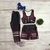 Imagen de Short Calza Sublimada Bordo Gafit TALLE S