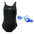 Kit Malla Enteriza Solid + Antipparra Champ 2.0 Hydro