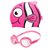 Kit Natacion Gorra + Antiparras Jr + Niños - comprar online