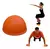 Kit Kinesiologia N1 Pelota Maciza+Mini Bosu Liso +Tiraband 1.20 Baja+Tirabadn 1.20 Alta+Par Tobilleras 1Kg+Disco Propioecepcion+Kit latex+Rolo hueco - tienda online
