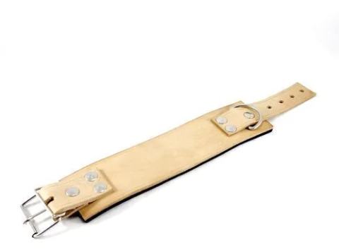 Tobilleras De Cuero Para Polea