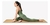Kit Entrenamiento Yoga - Pilates Nº3 Colchoneta Mat 6mm + Ladrillo + Cinto 4 Mts
