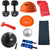 Kit Kinesiologia N2 Mancuernas 1kgPvc+Superband Eco Baja+Tiraband 1.50Media+Bosu Liso+Bosu Pinches+Esfero 21Cm+Colchoneta+Esfero 65Cm+Tobillera 1kg - comprar online
