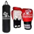 Combo Bolsa Boxeo 90cm Rellena + Par de Guantes Boxeo Classic - Lobizon - comprar online