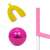 Kit Hockey Boca + Bucal Doble Jr + Cubre Grip Niños