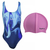 Kit Malla Enteriza Ocean + Gorra Silicona Hydro - comprar online