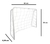 Mini Arco de Futbol (UNIDAD)