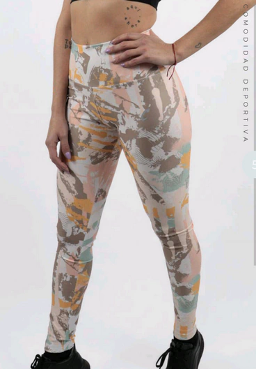 Calza Lycra Estampada Mujer - Corpo Fit