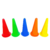 Cono Rigido de 30CM de Alto PVC Por Unidad - tienda online