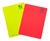 Tarjetas de Arbitro Roja y Amarilla + Tarjetero