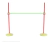 Kit Coordinación N°2 Valla de Salto Regulable 7 Piezas + 4 Aros Hula Hula 70cm + 6 Conos de 18cm + 10 Conos Tortuga Flexibles - Unlimited Deportes | Tienda de Equipamientos Deportivos