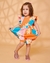 Conjunto Bebê Batinha e Short Color Margaridas