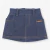 Saia Infantil Malha Jeans - Azul Marinho