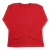 Blusa infantil feminina manga longa - Vermelha